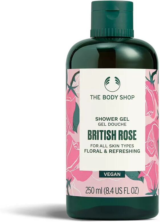 The Body Shop - Shower Gel British Rose, 250 ml