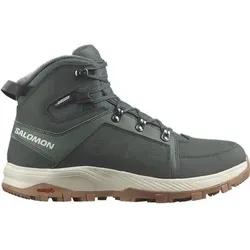 SALOMON Herren Apres Schuhe SHOES OUTCHILL TS CSWP Ubnchi/Almilk/Pha, Größe 44 2⁄3 in Grün Grün