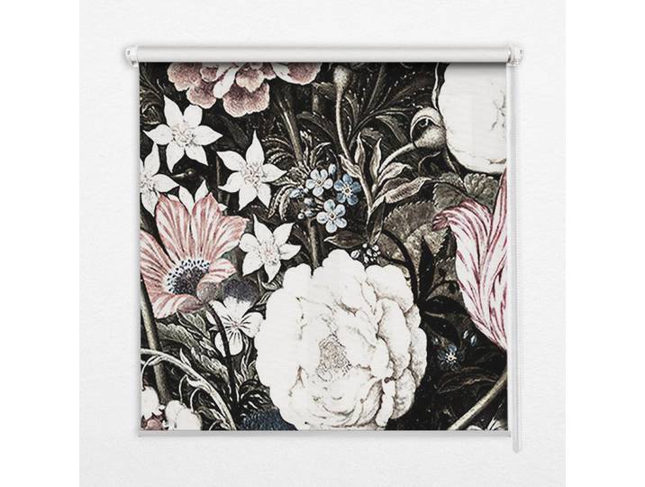 INNENROLLO - Fensterrollo - Rollo - 60x40 cm - Blumenstrauß