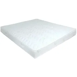 Letti Moderni Latexmatratze Aloe Vera 150x190 Höhe 18 cm H2– 7 Zonen, 3-Schicht-Kern, Bezug mit Aloe Vera