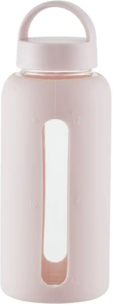 KHG Trinkflasche   ¦ Glas,Silikon,Kunststoff ¦ Maße (cm): H: 23,3  Ø: 8.8