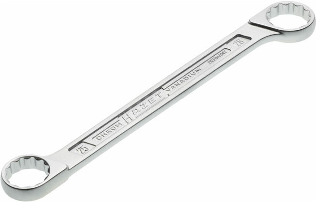 Clé polygonale double 610N-25X28 25 x 28 mm HAZET (610N-25X28)