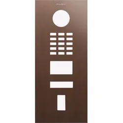 DoorBird D2x01FV Fingerprint 50/D2101FV EKEY Frontblende – Echte Baubronze