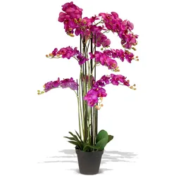 Orchidee Kunstpflanze pink 140 cm