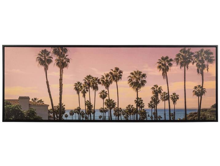 Leinwand bedruckt LAND mehrfarbig 50x140x4cm