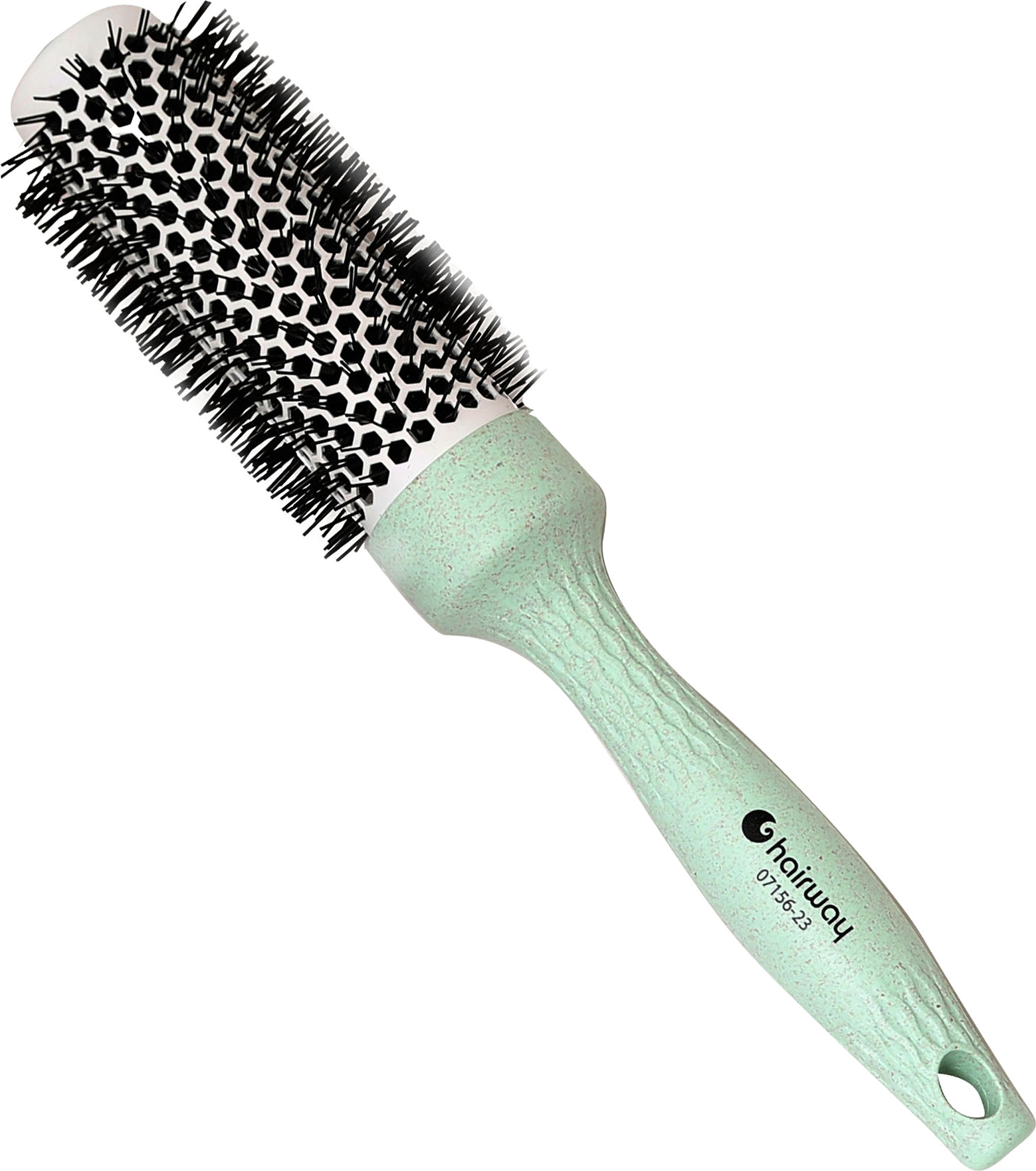 Hairway Thermo-Bürste Organica in Minzgrün Ř 33/47mm 07156-23