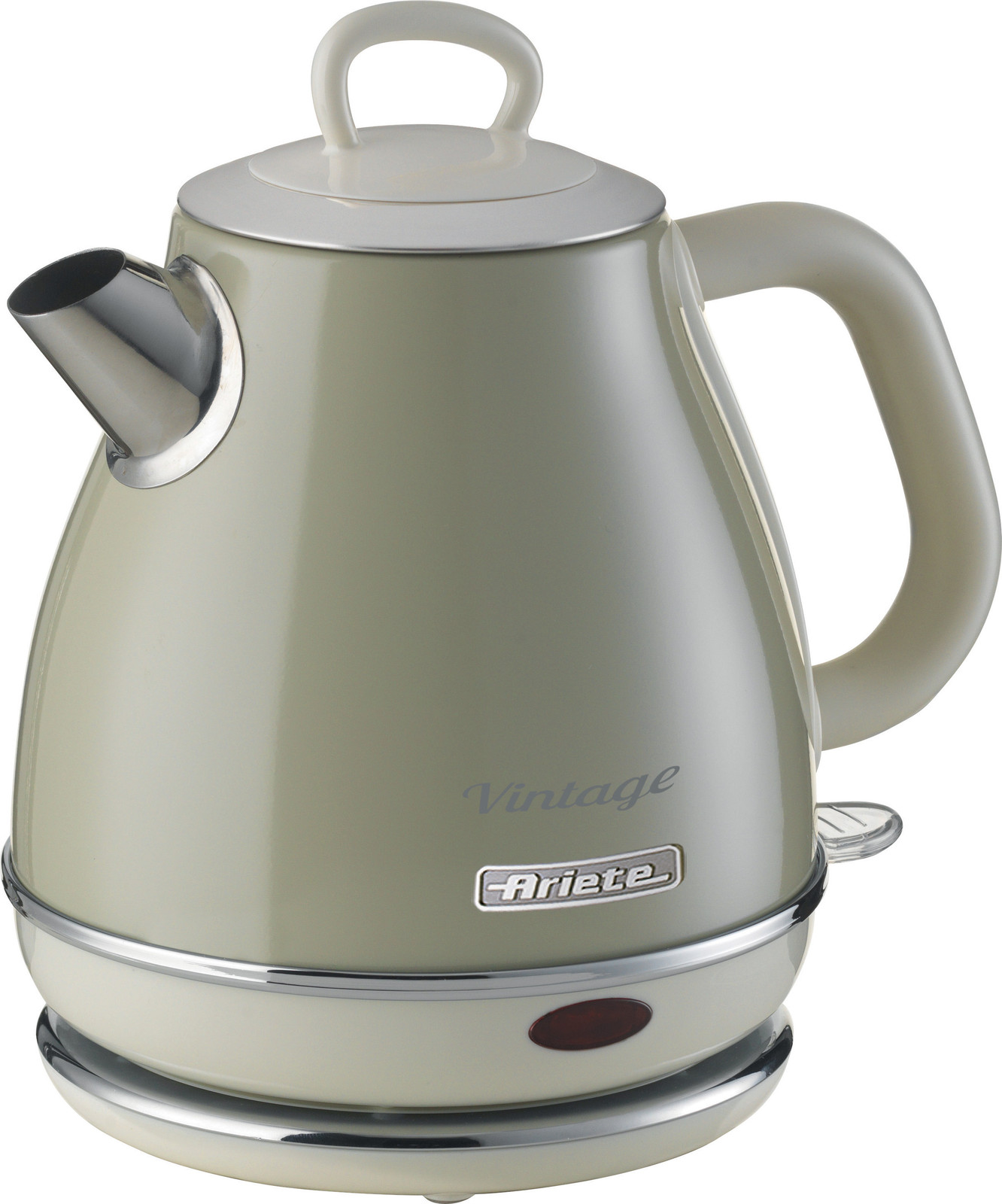 Ariete Vintage waterkoker, 1 liter, crème
