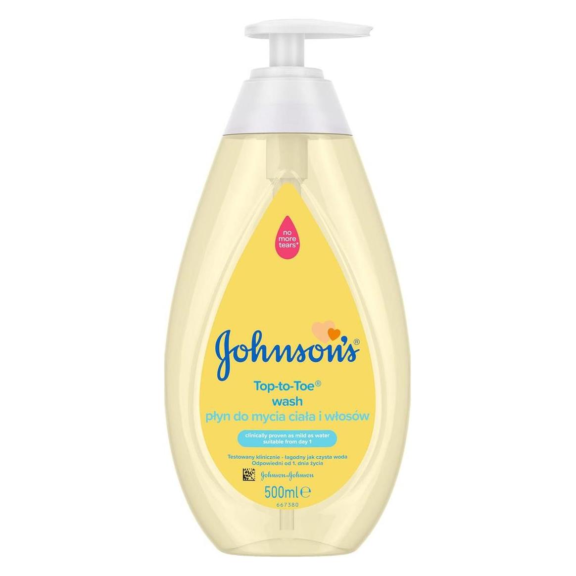 Johnsons Top-to-Toe Wash (500 ml) (94499)