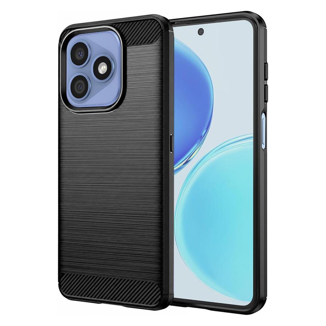 Techsuit - Carbon Silicone - Honor X8d - Black (Honor X8) (70328661)