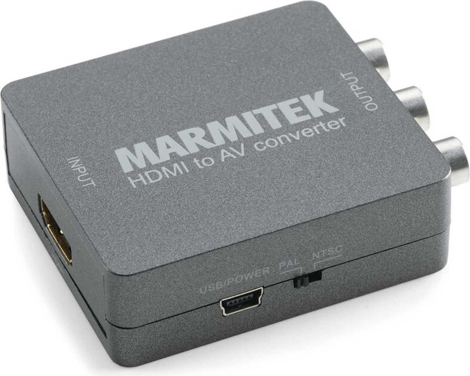 Marmitek HA13 HDMI naar RCA Converter - Zwart