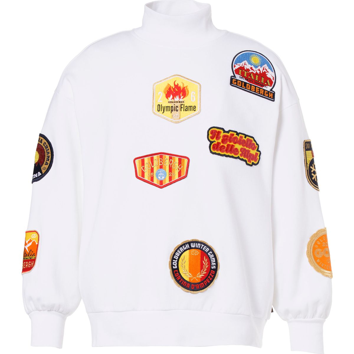Goldbergh Roma Turtle Neck Sweater white (8000) S GB38022254-8000-S