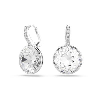 Paar Ohrhänger SWAROVSKI "Schmuck Geschenk Millenia Ohrringe", silber (metallfarben, kristallweiß, kristallweiß), Ohrringe, Damen, Metall, mit Swarovski Kristall