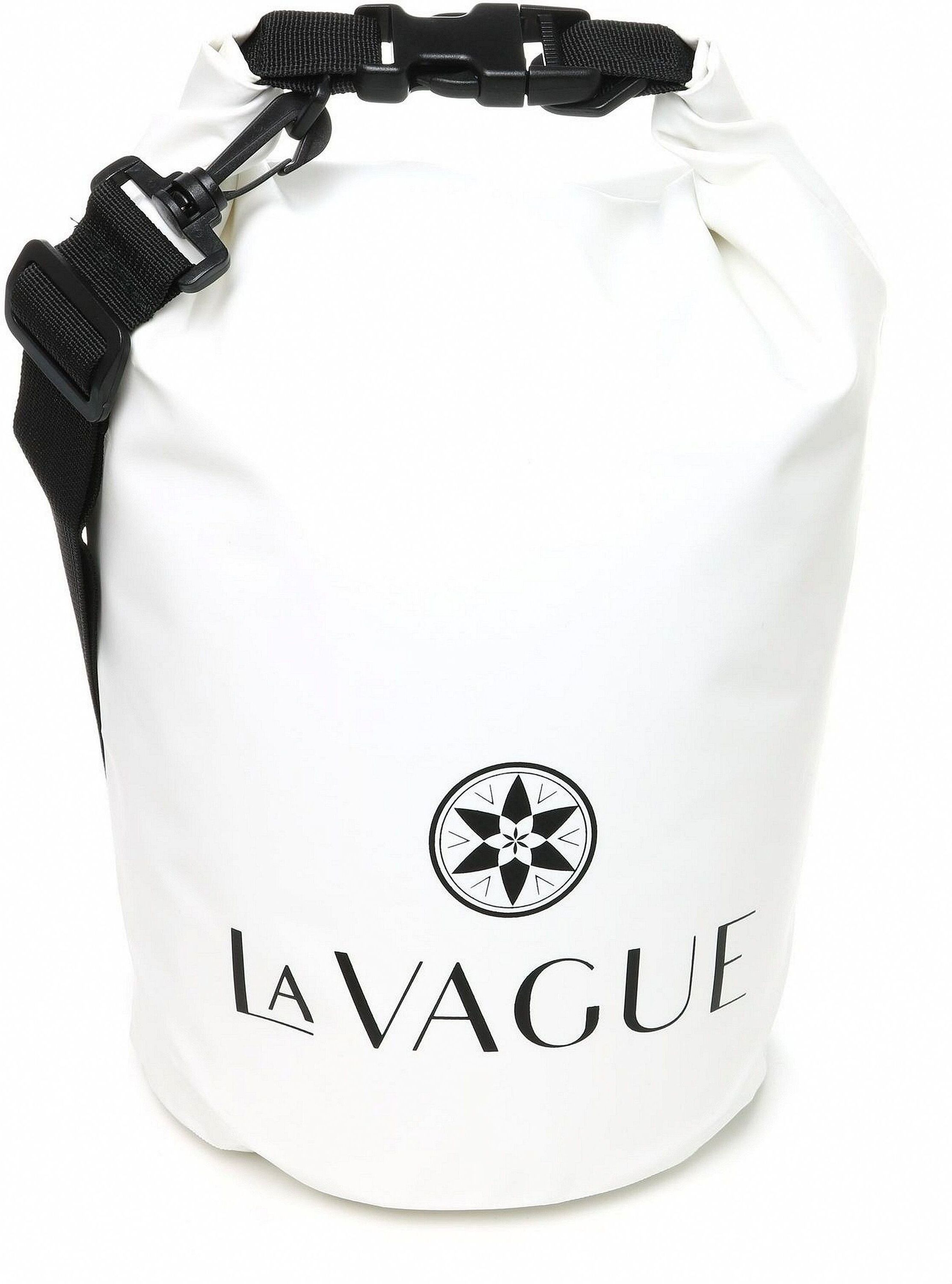 Packsack LA VAGUE "Wasserfester Packsack 40L ISAR", Gr. 40, weiß, Obermaterial: 100% PVC PVC., Taschen