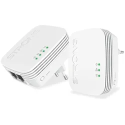 Strong Powerline 600 Duo Mini (PL600MDUO) (600 Mbit/s), Powerline, Weiss