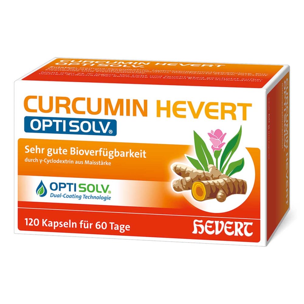 Hevert-Arzneimittel GmbH & Co. KG Curcumin Hevert Optisolv Kapseln 19709824