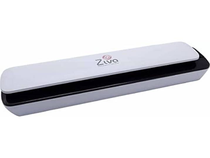 Ziva SlimTouch vacuümmachine – Compact 100 W automatisch extern toestel, slechts 0,8 kg, RVS ontwerp, 3 mm lasnaad, ideaal voor sous-vide & versheid