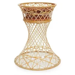 MASSON® Fiberglas-Pflanzsäule mit Kunststoffeinsatz ca. 48x48x60cm 10J. Herstellgarantie