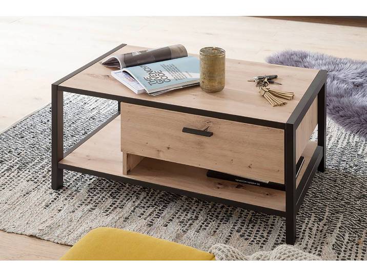 Table basse 92 x 44 x 55cm Marron
