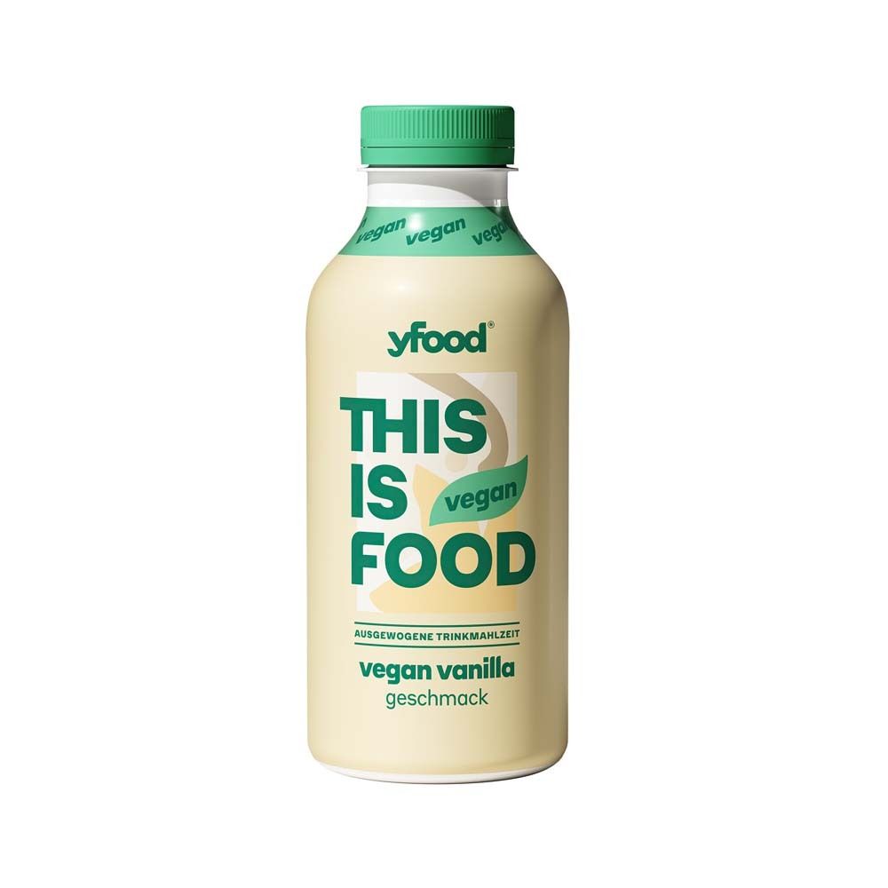 yfood Drink Vegan Vanilla 500 ml Trinklösung