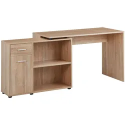 WOHNLING Schreibtisch WL5.304 sonoma-eiche