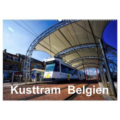Kusttram Belgien (Wandkalender 2026 DIN A2 quer), CALVENDO Monatskalender
