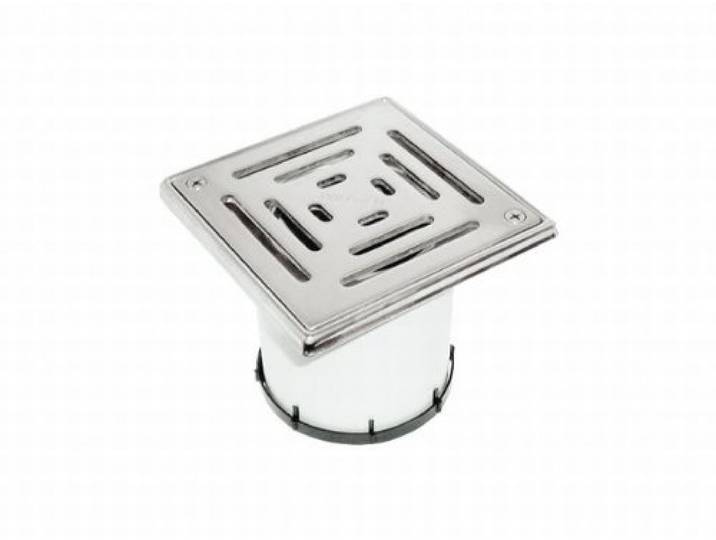 Dallmer – Test SES 10 Edelstahl Schraube masivamente 150 x 150 mm 510143 Kasserolle
