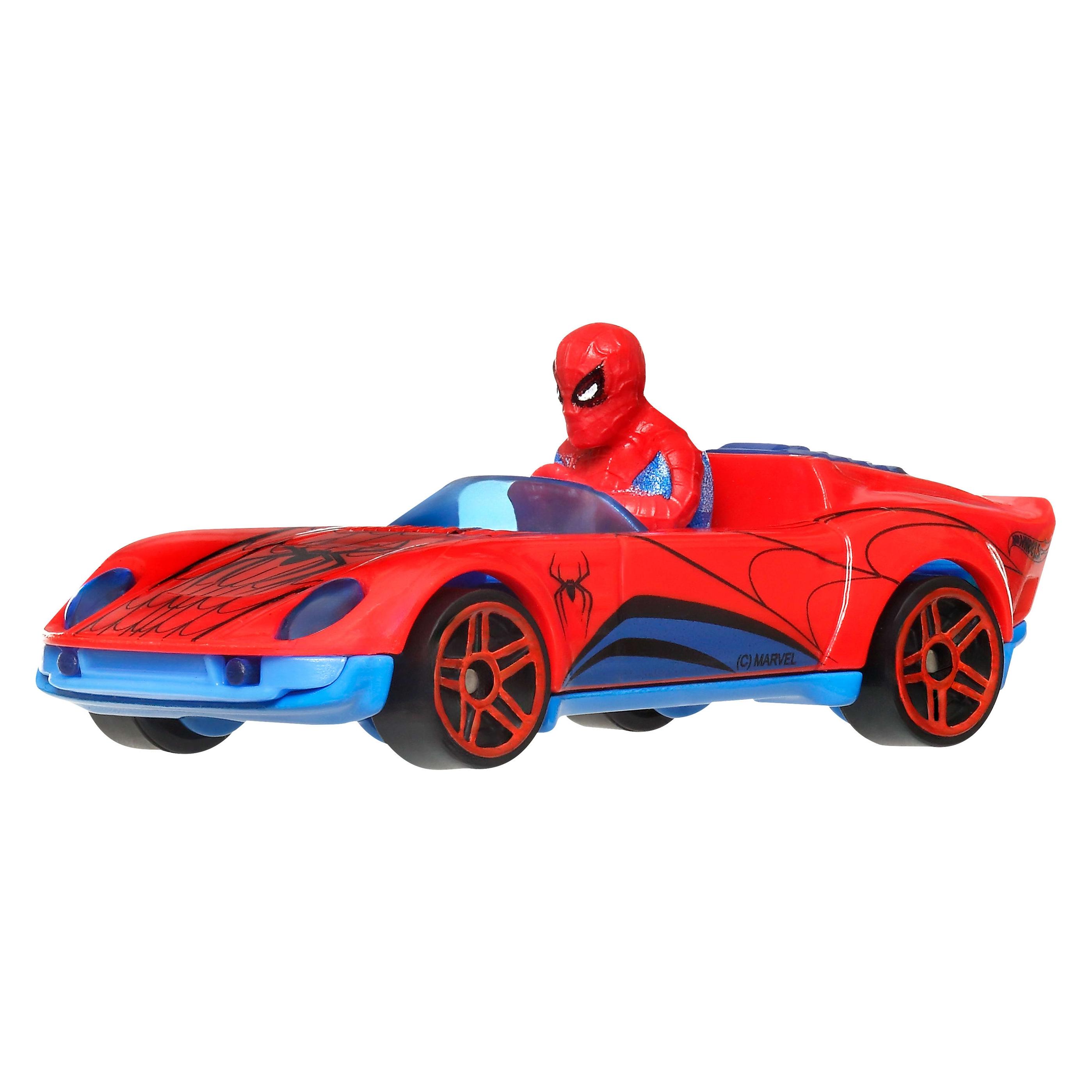 Mattel Hot Wheels Superstar Speeders - Spider-Man / Metall / Ab 3 Jahren (194735342174)