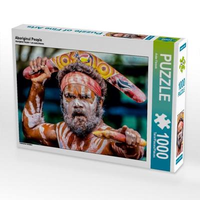 CALVENDO Puzzle Aboriginal People | 1000 Teile Lege-Größe 64x48cm Foto-Puzzle für glückliche Stunden