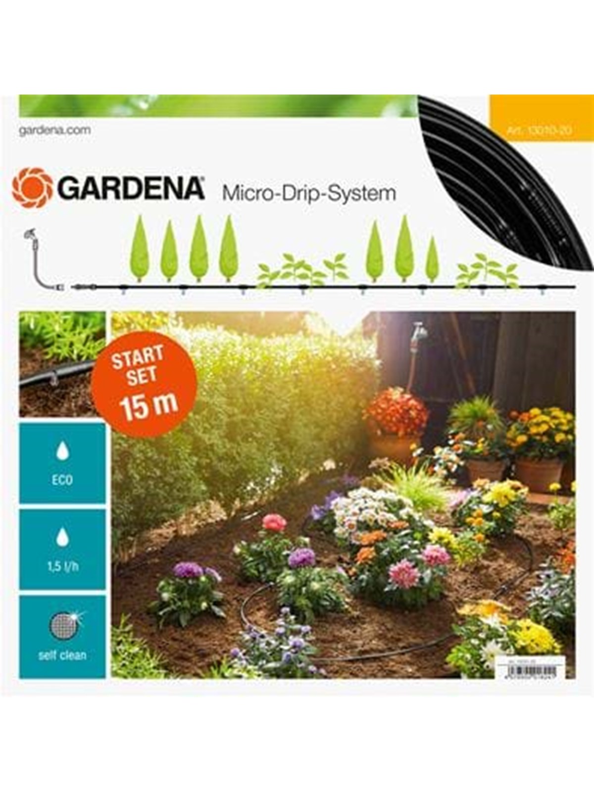 Gardena Micro-Drip-System Start Set Pflanzreihe S