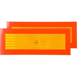 Berger Warntafel Aufkleber ECE 70 2er-Set