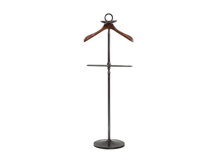 Garderobenständer KARE DESIGN Cosmopolitan , schwarz (braun, schwarz), B:49cm H:124cm T:29cm, Metall, Garderobenständer, Garderobenständer