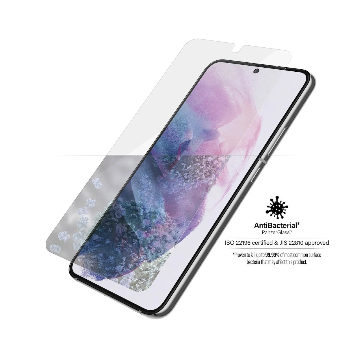 PanzerGlass Screenprotector voor Samsung Galaxy New S Smartphone, Transparant