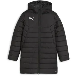 Puma teamFINAL Bench Winterjacke Kinder - schwarz - 152