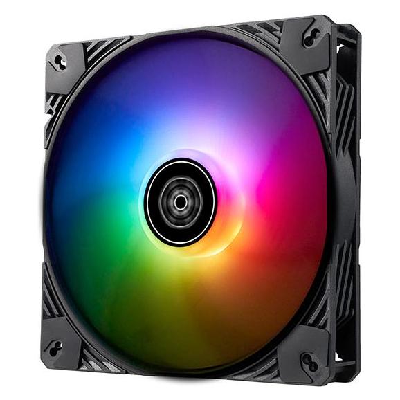 Silverstone SST-SF140B-ARGB - Shark Force Performance enhanced 140mm PWM ARGB fan (140 mm, 1x) (SST-SF140B-ARGB)
