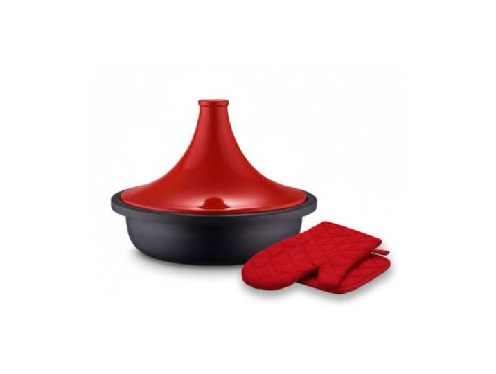 Tajine ESSENTIELB 32cm ceramique avec gants