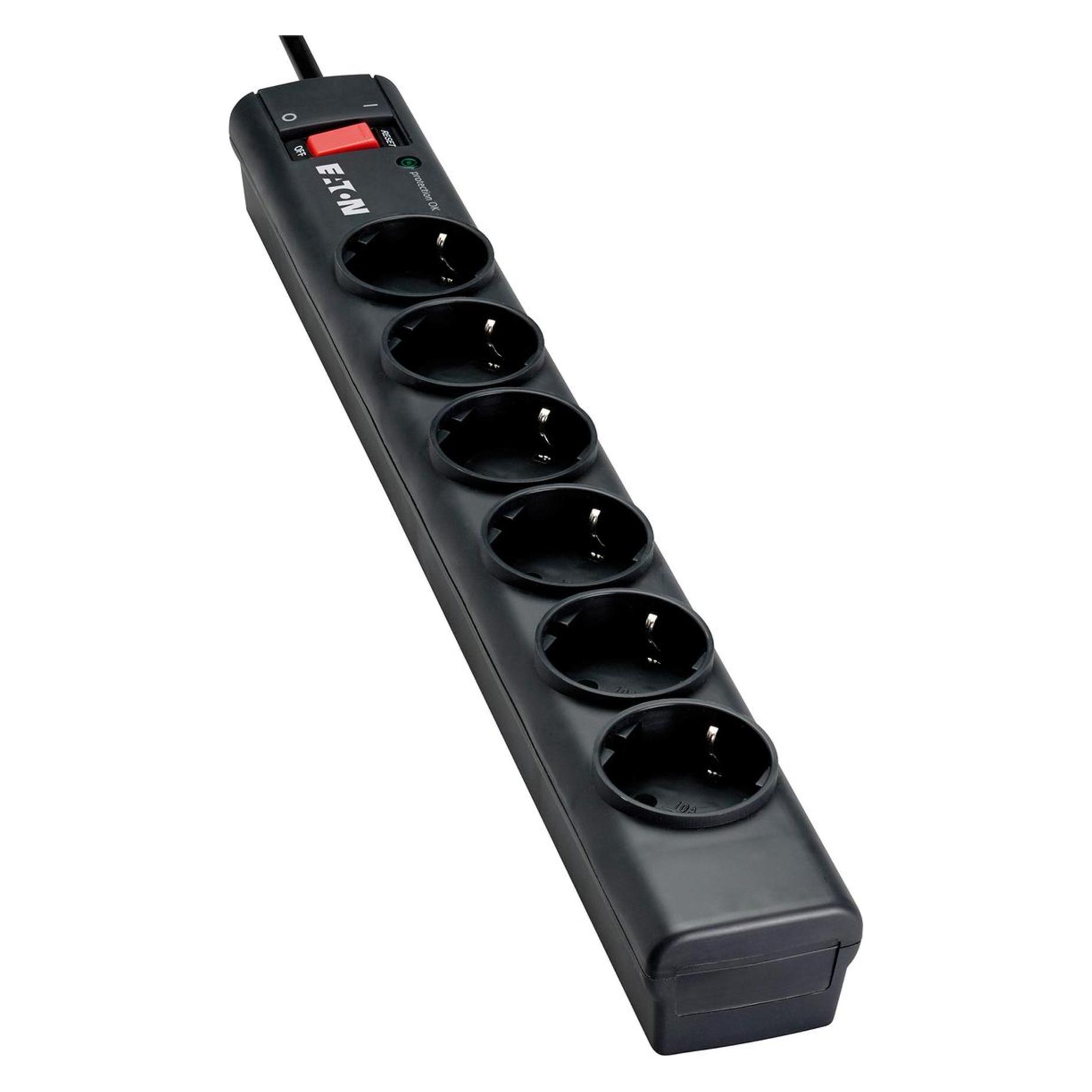 Eaton PS6F Spannungsschutz, 6 AC-Ausgänge 220 (6x, CEE 7/5, 1 m) (PS6F)