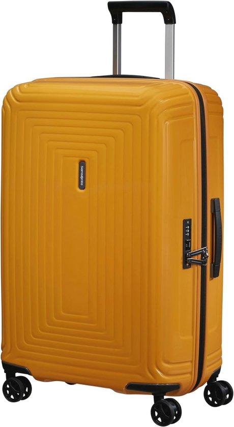 Lichte und robuste Hartschalenkoffer - 69 cm, 74 Liter, Gelb