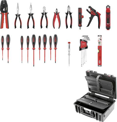 Cimco Gigant-S 176801 Werkzeugkoffer bestückt (B x H x T) 478 x 214 x 412mm