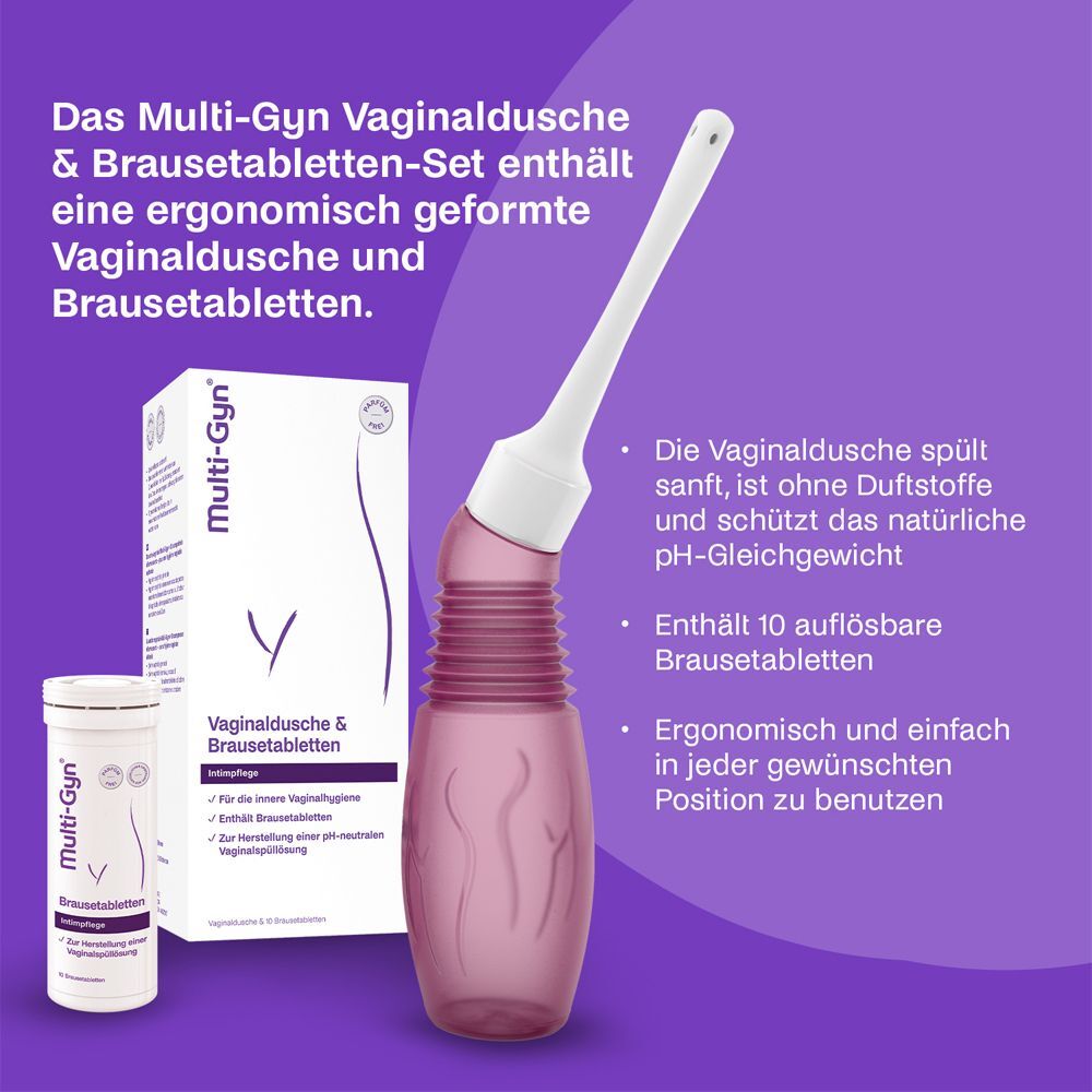Multi-Gyn Vaginaldusche Kombipack Brausetabletten 1 St