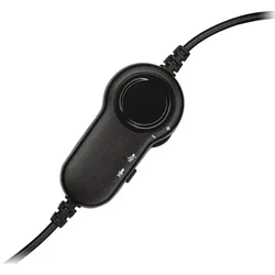Logitech 981-000589 Kopfhörer & Headset Kabelgebunden Kopfband Büro/Callcenter Schwarz