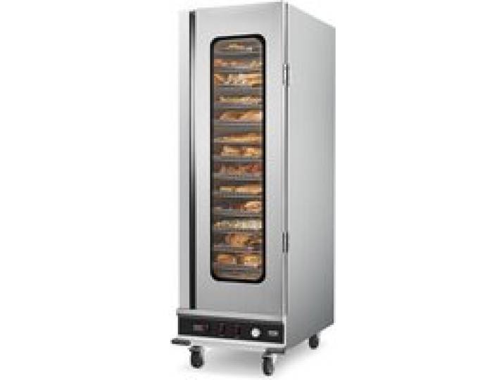 VEVOR Hot Box Speisenwärmer Imbisswärmer mit 16 Ebenen & Wasserschale & Glas-Einzeltür & verstellbaren Ablagen, Speisewärmerschrank aus Edelstahl, ideal zur Aufbewahrung von Pizza Hühnchen