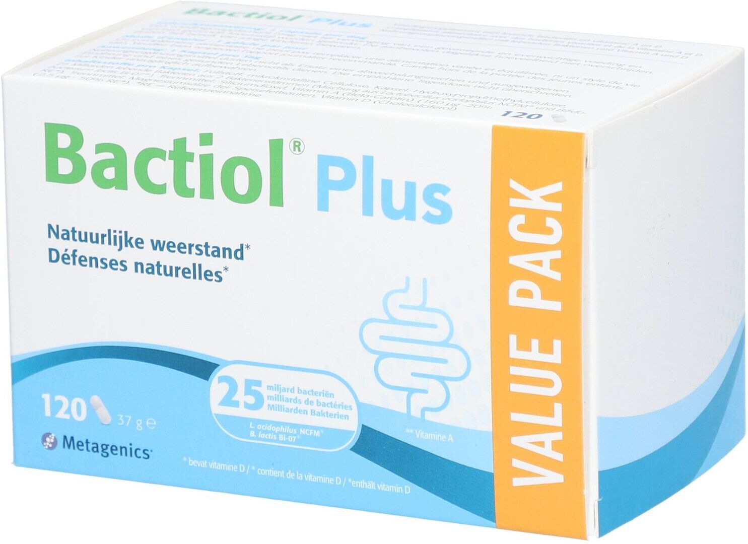 UltraClear® Bactiol Plus Nieuwe Formule 120caps 120 St Kapseln