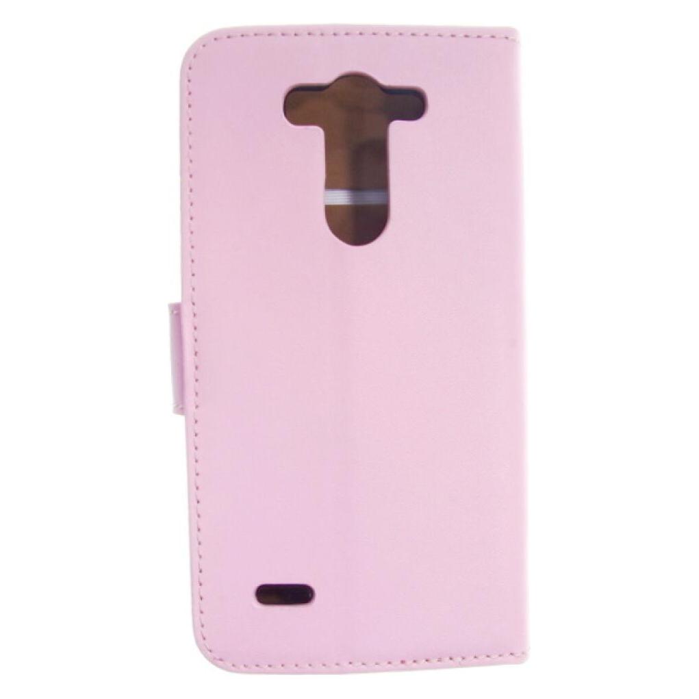 OEM Slim Leder Book Case für LG G3 mini - rosa 4250710558124 (LG G3s) (25445289)