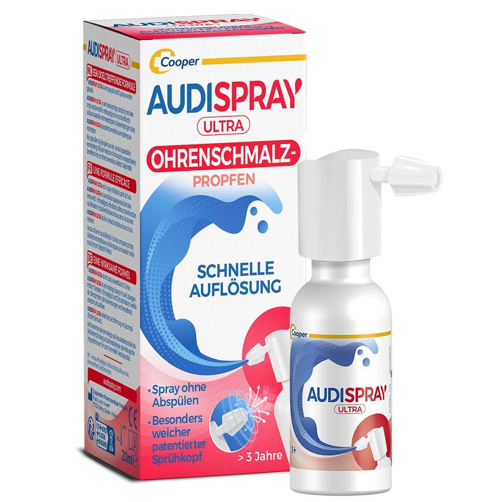 Audispray ultra Ohrenspray 20 ml Spray