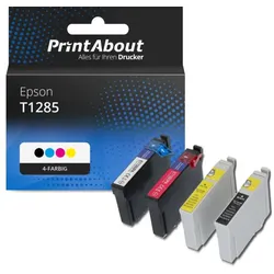 Druckerpatrone kompatibel mit Epson T1285 - 4-farbig - Multipack