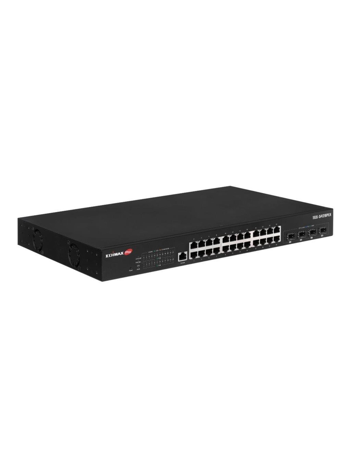 Edimax Pro TGS-5428PLX - switch - surveillance vlan L2 - 28 ports - rack-mountable