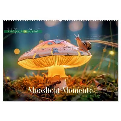 Mooslicht Momente (Wandkalender 2027 DIN A2 quer), CALVENDO Monatskalender