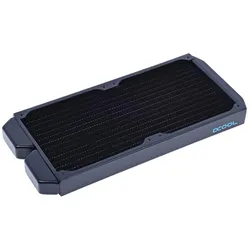 Alphacool ST30 Full Copper 280mm (140 mm), Wasserkühlung Radiator, Schwarz
