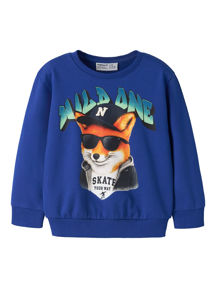 name it Sweatshirt "Nathaniel" in Blau - 104