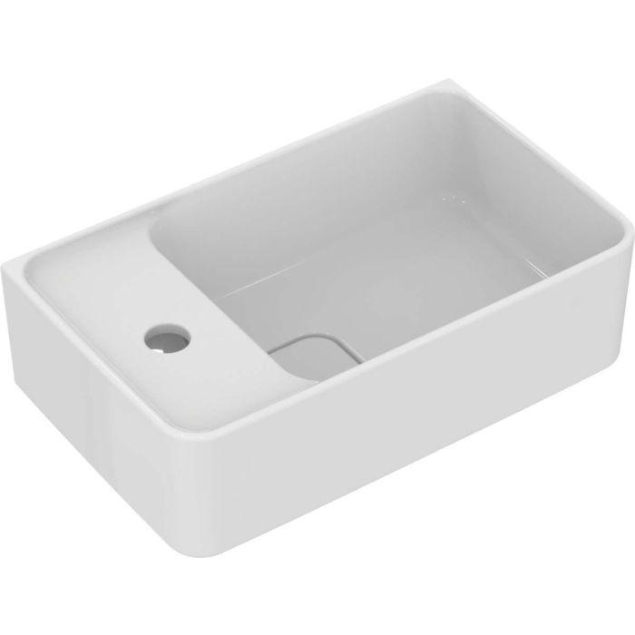 Ideal Standard Strada II Handwaschbecken T299501 45 x 17 x 27 cm, Armaturenbank links, weiß